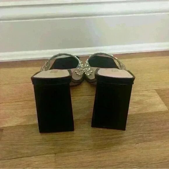 SCHUTZ Women's Lizah Crystal Sandals - Picture 3 of 6